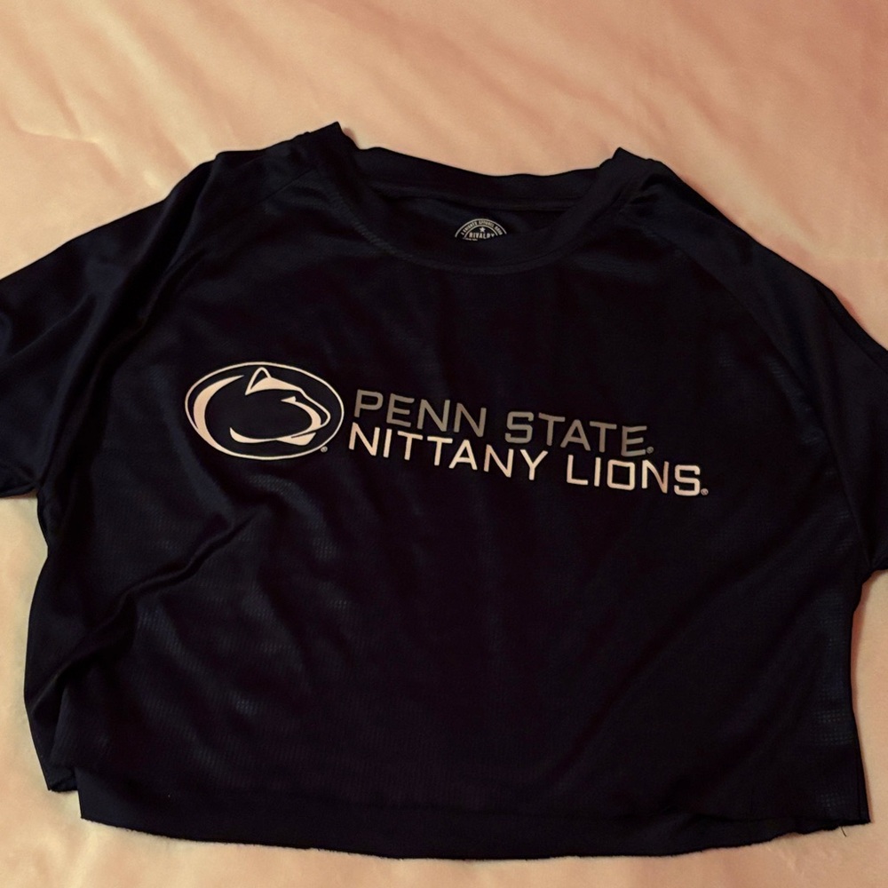 Rivalry Threads Navy Blue Crop Top